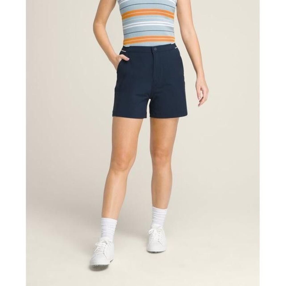 Wilson Fairway Shorts Golf Navy Blue Women's Medium